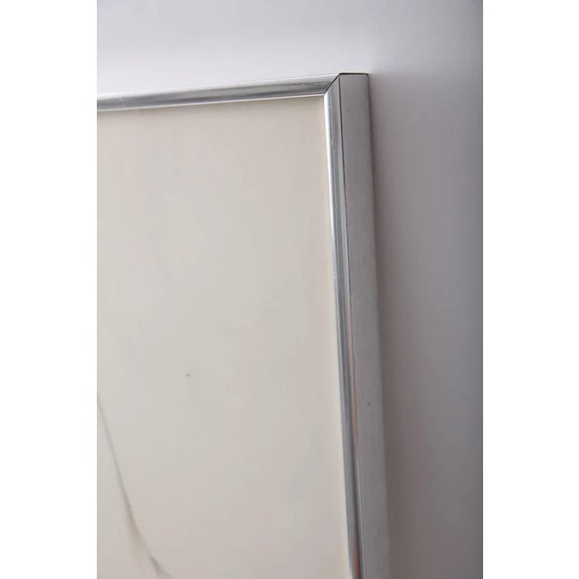 Mid-Century Modern Pencil Drawing 1977 of Pensive Nude For Sale - Image 3 of 9