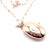 Metal Late 20th Century Roberto Coin Rose Gold Diamond Large Locket Pendant Necklace For Sale - Image 7 of 11
