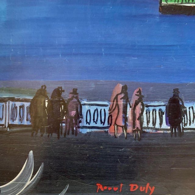 Raoul Dufy Poster from Metropolitan Museum Dept of 20th C Art For Sale - Image 11 of 12