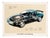 Porsche 928 Gt Cutaway Poster, 1990 For Sale