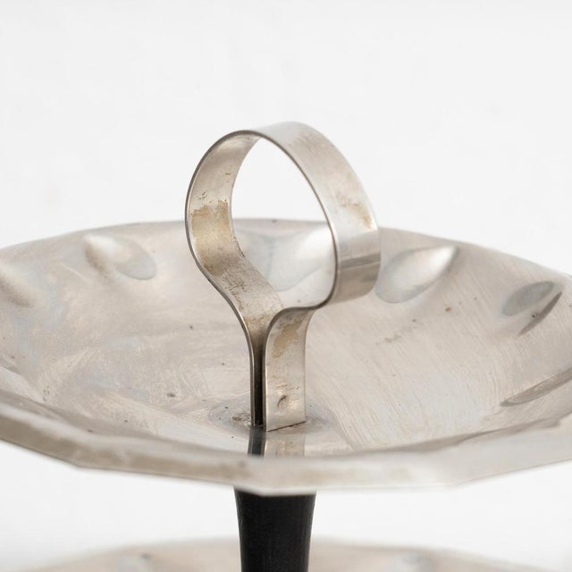 Early 20th Century Spanish Three Tier Dessert Stand For Sale - Image 9 of 15