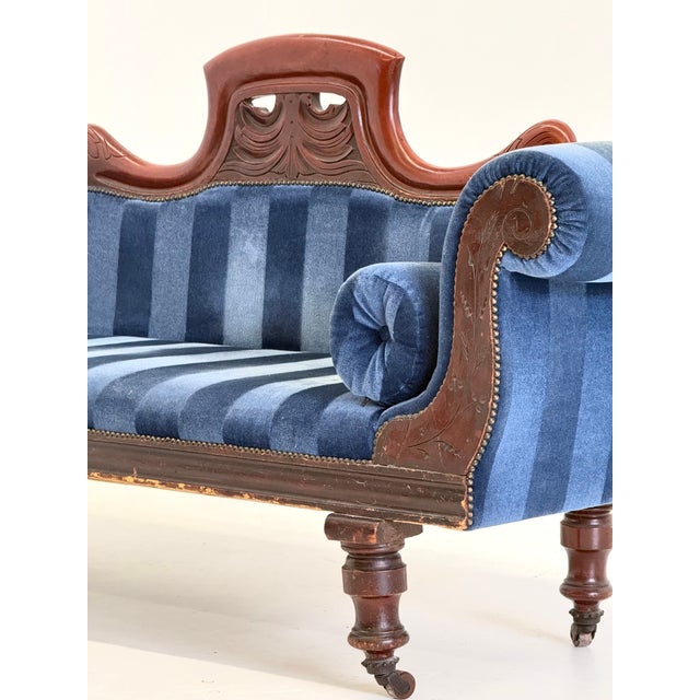 Antique Victorian Chaise Longue For Sale - Image 16 of 17
