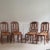 Rococo Vintage French Dining Chairs with Woven Seats, Set of 8 For Sale - Image 3 of 17
