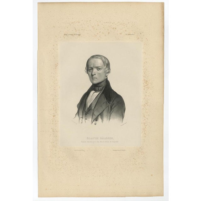 Paper After Girard, Icelandic Portrait of Ólafur Pálsson from Skaftafell, 1842, Print For Sale - Image 7 of 10