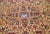 1940s Vintage Isfahan Rug 7'7'' x 10'11'' For Sale - Image 10 of 11