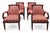 This Set of Four Hancock & Moore “Jockey Club” Armchairs is striking and elegant with richly patterned upholstery,...