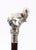 Antique Sterling Silver Elephant Walking Cane Stick, 1800s For Sale - Image 6 of 17