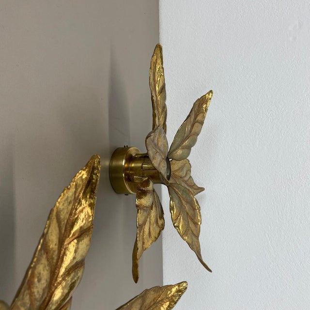 Brutalist Brass and Metal Wall Light from Willy Daro, 1970s, Set of 2 For Sale - Image 15 of 18