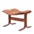 Mid-Century Modern Westnofa Siesta Mid Century Leather and Bentwood Ottoman For Sale - Image 3 of 10