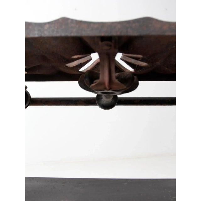 Antique Cast Iron Stove For Sale - Image 11 of 13