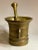 Rustic European Early Engraved and Cast Bronze Mortar and Pestle For Sale - Image 3 of 13