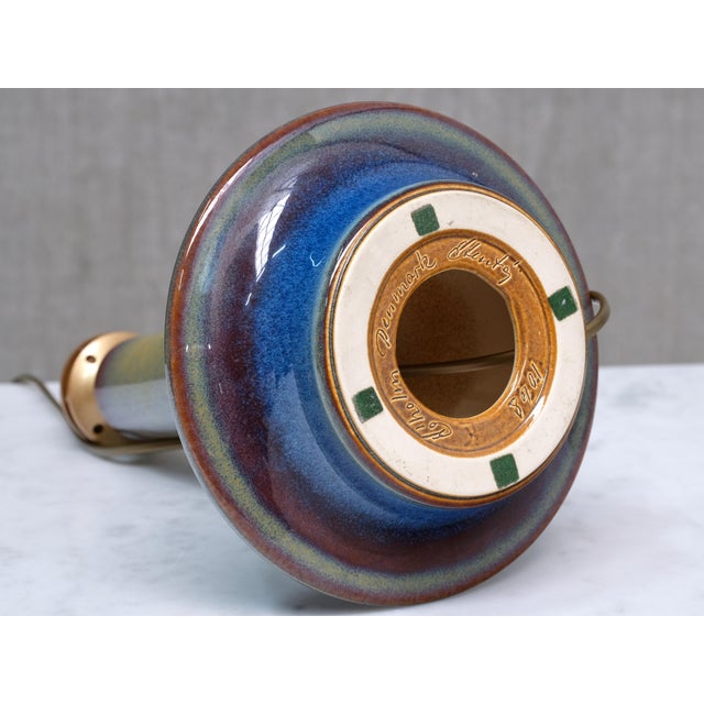 Table Lamps in Glazed Stoneware by Einar Johansen for Søholm, Denmark, 1960s, Set of 2 For Sale - Image 13 of 14