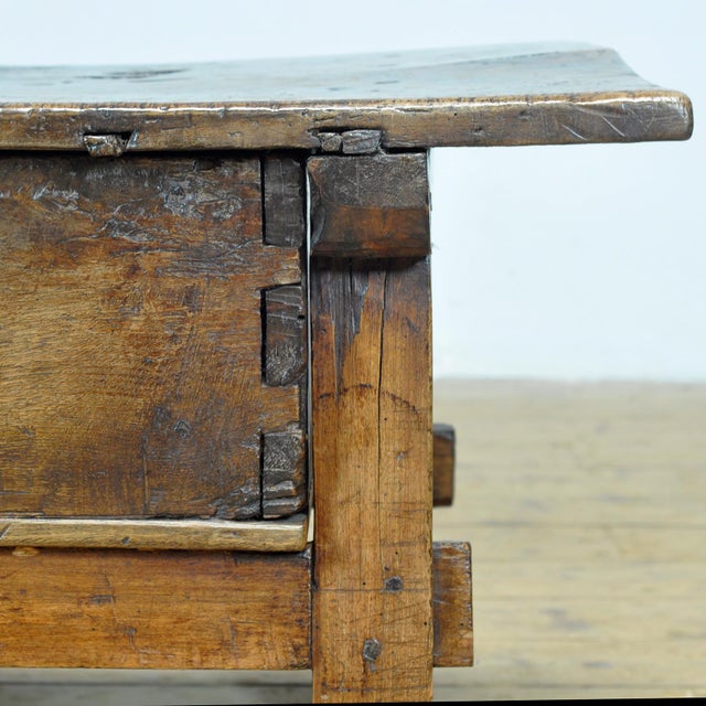 Brown 18th Century Spanish Table, 1700s For Sale - Image 8 of 14