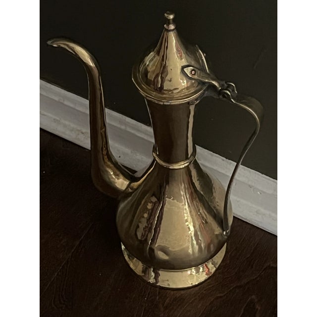 Vintage 19th Century Brass Imperial Eagle Tea Pot For Sale - Image 9 of 13