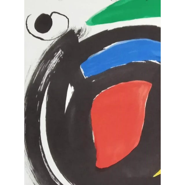 Mid-Century Modern Joan Miro, Galleria Il Milione: Presentation of the Volumes by Juan Perucho, 1969, Lithograph, Framed For Sale - Image 3 of 5