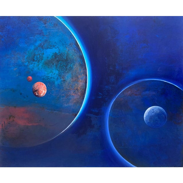 Barbara Hubert, Venus and Mars, 2019, Acrylic on Canvas For Sale - Image 6 of 6