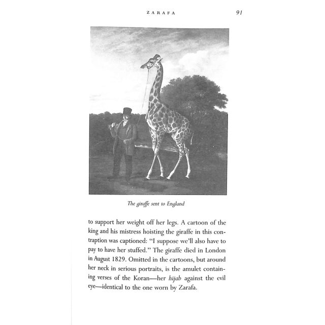 1990s "Zarafa: A Giraffe's True Story, From Deep in Africa to the Heart of Paris" 1998 Allin, Michael For Sale - Image 5 of 8