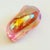 Late 20th Century Vintage Iridescent Pink Art Glass Shell Paperweight For Sale - Image 5 of 8