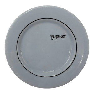 Vintage El Morocco Nyc Nightclub Bread & Butter Plate