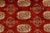 Tribal Bokhara Rust/Beige Hand Knotted Wool Rug For Sale - Image 4 of 9