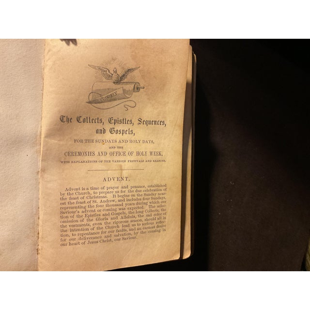 St. John's Manual: A Guide to the Public Worship and Services of the Catholic Church Circa 1856 For Sale - Image 9 of 17
