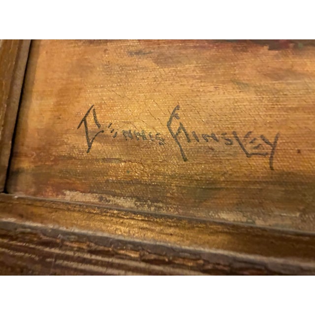 Rustic European Early 20th Century Rustic European Market Scene by Dennis Ainsley For Sale - Image 3 of 6