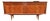 French Mid-Century Modern 1960's Mahogany Sideboard For Sale
