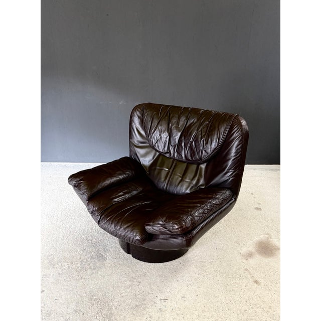 Animal Skin IL Poltrone Lounge Chair by T. Ammannati & G.P. Vitelli for Comfort, Italy, 1973 For Sale - Image 7 of 18