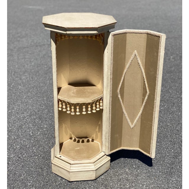 Mid 20th Century Wood Pedestal With Secret Cabinet For Sale In Little Rock - Image 6 of 9