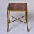 Small Side Table With Wood Top & Brass Faux Bamboo Legs For Sale In Detroit - Image 6 of 13
