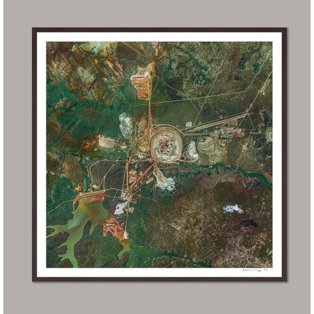 Edition Aerial Views Bernhard Lang Image: "African-Mines_007" Size B: 49,2 x 49,2 inches (125 x 125 cm) No 1 of 7, Limited...