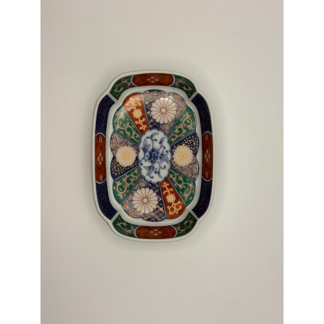 Japanese Vintage Japanese Imari-Style Porcelain Bowl For Sale - Image 3 of 4