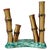 Mid-Century Modern Faux Bamboo and Ceramic Vase, Italian, 1960s For Sale - Image 10 of 10