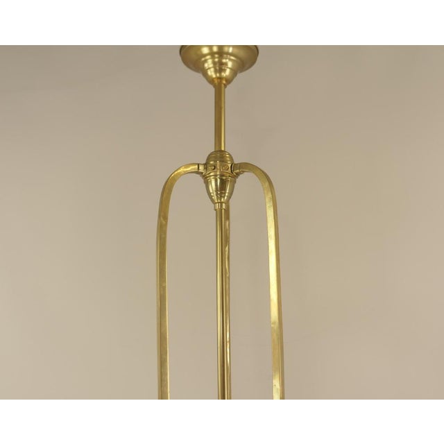 Large Coffee House Chandelier from Wiener Werkstätte, Vienna, Austria, 1915s For Sale - Image 14 of 16