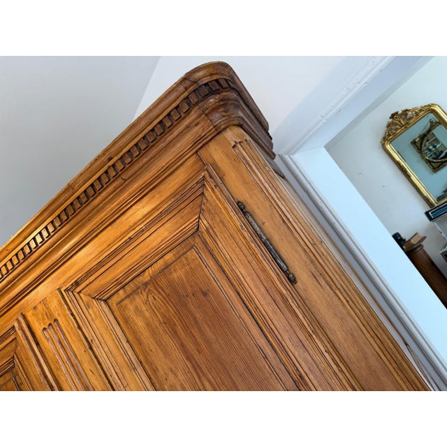 Baroque Farmhouse Hall Cabinet For Sale - Image 15 of 18