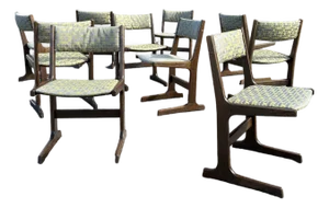 Farstrup Danish Dining Chairs - Set of 10