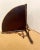 Wood Asian Chinoiserie Burnt Bamboo Painted Corner Shelf For Sale - Image 7 of 12