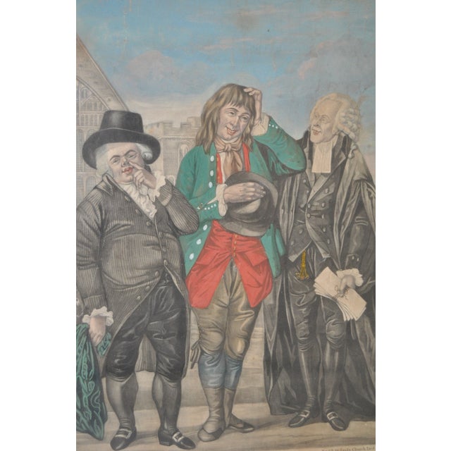 English 18th Century Mezzotint Engraving For Sale - Image 3 of 10