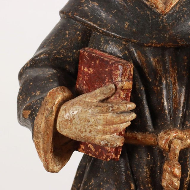 Antique St. Pascal Babylon Linden Figurine For Sale - Image 5 of 11