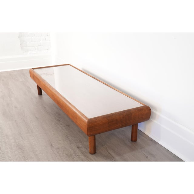 Wood Adrian Pearsall for Craft Associates Model 2185-Tw Solid Walnut Coffee Table For Sale - Image 7 of 9