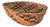 Tohono O’odham Papago Oval Coiled Basket Tray With Coyote Track Motif 8" For Sale