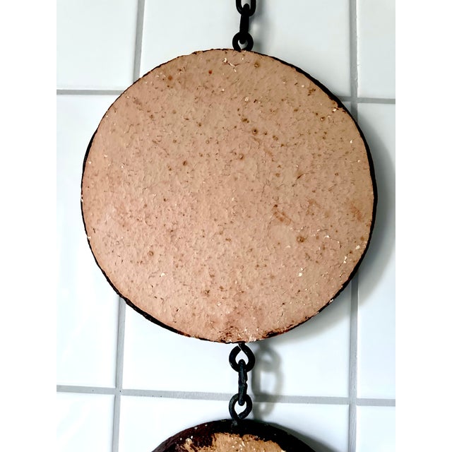 Brutalist Sculptural Glazed Ceramic Art Wall Relief from Ruscha, West Germany, 1960s For Sale - Image 12 of 18