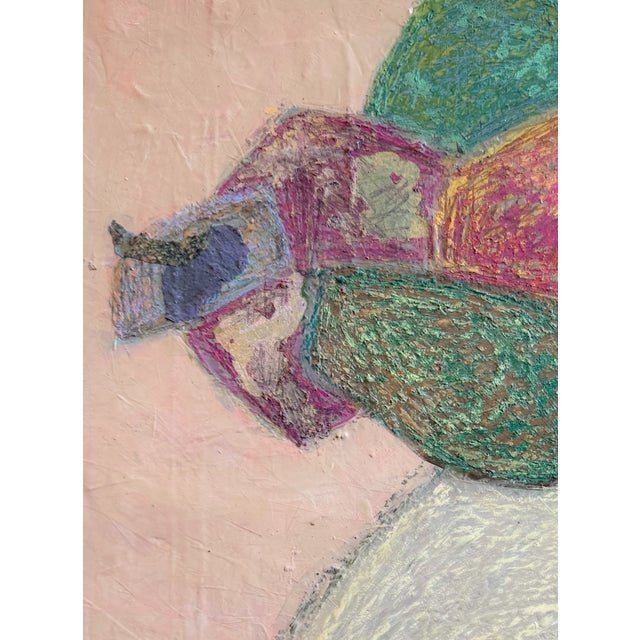 "Out of Memory" is an original abstract mixed media painting on canvas by Zac Woodiel. This piece features an abstract...