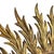 Large Gold Leaf Gilt Wood Sunburst Mirror, 1950s For Sale - Image 13 of 18