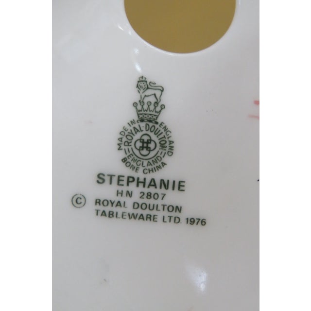 Mustard Royal Doulton Hn 2807 Stephanie English Bone China Porcelain Figurine For Sale - Image 8 of 12