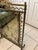 Hollywood Regency Vintage Brass Dragon Handle Hearth Mirror, Beveled Smoked Glass For Sale - Image 3 of 6