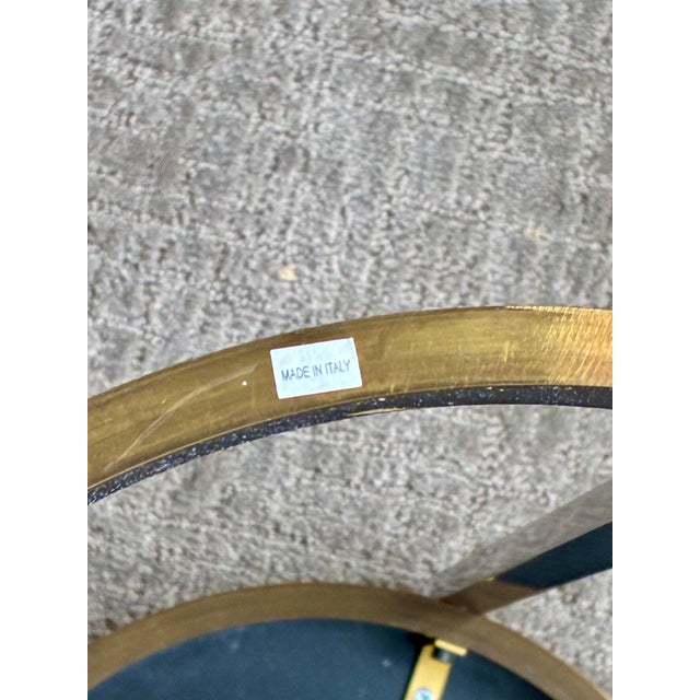 Early 21st Century Attributed Baker Furniture Laura Kirar Collection “Gandt” Side Table For Sale - Image 5 of 5