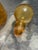 Mid-Century Modern 1970s Viking Glass Company Gold Crackle With Stopper For Sale - Image 3 of 4