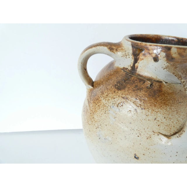 1910s French Vintage Primitive Amphora Oil Jar or Jug For Sale - Image 6 of 11