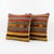 This beautiful 20'' x 20'' Turkish Kilim pillow cover set was made from authentic handwoven flatweave kilim. The...